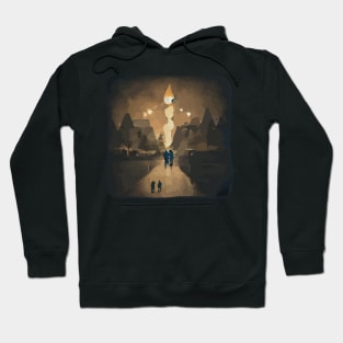 Detour Shirts - Embrace the Journey, Find Your Campfire Hoodie